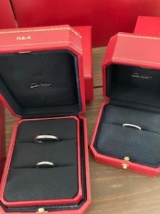 カルティエで結婚指輪と婚約指輪購入